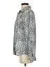 Time and Tru 100% Polyester Paisley Gray Long Sleeve Blouse Size S - photo 5