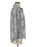 Time and Tru 100% Polyester Paisley Gray Long Sleeve Blouse Size S - photo 4