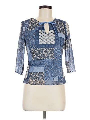 AGB 3/4 Sleeve Blouse (view 1)