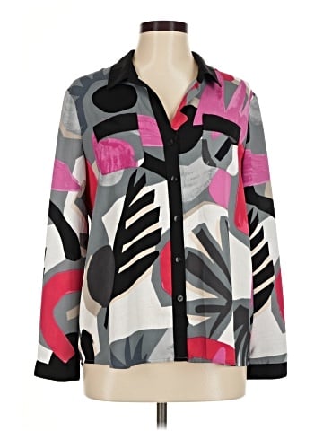 Nic + Zoe Long Sleeve Blouse (view 1)