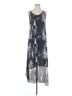 BCBGMAXAZRIA 100% Polyester Tie-dye Gray Casual Dress Size XS - photo 1