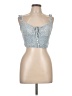 Sim & Sam 100% Rayon Blue Tank Top Size L - photo 1
