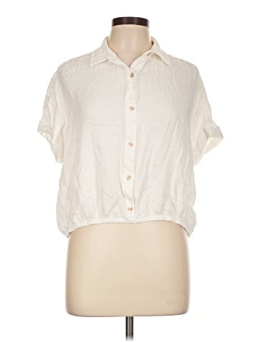 Rose + Olive Short Sleeve Blouse (view 1)