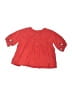 Hanna Andersson Red 3/4 Sleeve Blouse Size 0-3 mo - photo 2