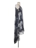 BCBGMAXAZRIA 100% Polyester Tie-dye Gray Casual Dress Size XS - photo 4