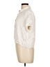Rose + Olive 100% Rayon Ivory Short Sleeve Blouse Size L - photo 5