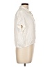 Rose + Olive 100% Rayon Ivory Short Sleeve Blouse Size L - photo 4