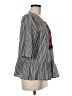 Masai Gray 3/4 Sleeve Blouse Size M - photo 4
