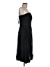 Ann Taylor 100% Polyester Solid Black Cocktail Dress Size 10 - photo 4