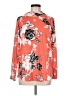 Lularoe Floral Orange Pullover Sweater Size M - photo 1