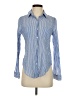 Lilly Pulitzer Stripes Blue Long Sleeve Button-Down Shirt Size XS - photo 1