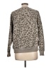 Old Navy Animal Print Gray Pullover Sweater Size L - photo 2