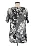 Talbots Silver Short Sleeve Blouse Size M - photo 2