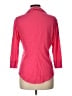 Express Pink 3/4 Sleeve Button-Down Shirt Size L - photo 2