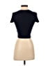 TNA Blue Short Sleeve Turtleneck Size XS - photo 2