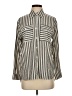 Assorted Brands Stripes Gray Long Sleeve Button-Down Shirt Size S - photo 1
