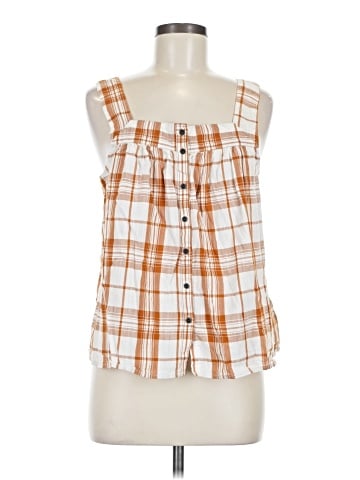 a.n.a. A New Approach Sleeveless Blouse (view 1)