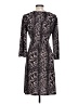 BCBGMAXAZRIA Paisley Black Casual Dress Size L - photo 2