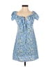 Shein 100% Polyester Blue Casual Dress Size 5 - photo 1