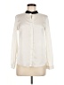 Splash 100% Polyester Ivory Long Sleeve Blouse Size 8 - photo 1
