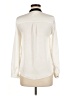 Splash 100% Polyester Ivory Long Sleeve Blouse Size 8 - photo 2