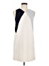 Topshop 100% Polyester Color Block Ivory Casual Dress Size 6 - photo 1