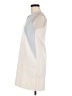Topshop 100% Polyester Color Block Ivory Casual Dress Size 6 - photo 5