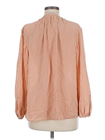 Everlane Long Sleeve Silk Top (view 2)