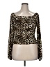 By Design Brown Long Sleeve Top Size XL - photo 1