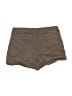 Mossimo Solid Brown Khaki Shorts Size 4 - photo 2