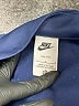 Nike 100% Polyester Blue Zip Up Hoodie Size L - photo 6