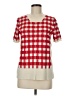 Joseph Checkered-gingham Red Cardigan Size M - photo 1
