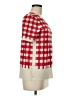 Joseph Checkered-gingham Red Cardigan Size M - photo 4