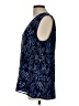 Grey by Jason Wu 100% Polyester Blue Sleeveless Blouse Size 10 - photo 5