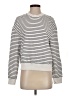 Zara Stripes White Sweatshirt Size S - photo 1