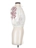 Universal Thread 100% Cotton Ivory 3/4 Sleeve Blouse Size XS - photo 4