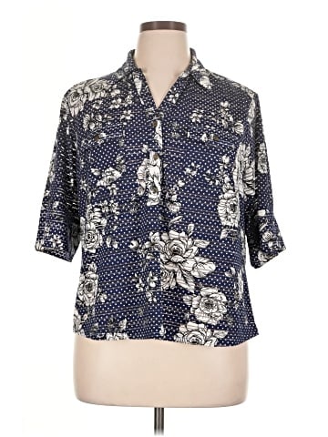 Cathy Daniels 3/4 Sleeve Blouse (view 1)