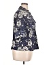 Cathy Daniels Floral Blue 3/4 Sleeve Blouse Size XL - photo 4