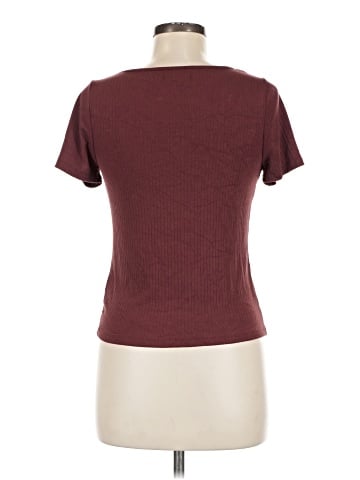 Madewell Ribbed Square-Neck Crop Top (view 2)