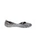 Camper Metallic Silver Flats Size 8 - photo 1