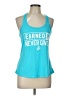 SOFFE 100% Polyester Blue Tank Top Size L - photo 1