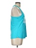 SOFFE 100% Polyester Blue Tank Top Size L - photo 4
