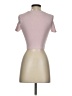 Shein Pink Short Sleeve Turtleneck Size XS - photo 2