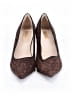 Tahari Animal Print Brown Heels Size 9 - photo 2