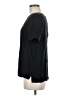 Grana Solid Black Short Sleeve Top Size M - photo 5
