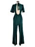 LOFT Beach Solid Green Jumpsuit Size XS - photo 2