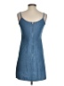 Unbranded Solid Blue Casual Dress Size 3 - photo 2