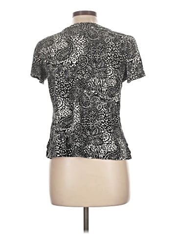 Jones New York Signature Short Sleeve Blouse (view 2)