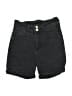 Hydraulic Solid Black Denim Shorts Size S - photo 1
