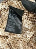 H&M 100% Polyester Animal Print Tan Long Sleeve Blouse Size 14 - photo 8